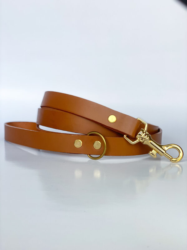 Laisse Classic Cognac