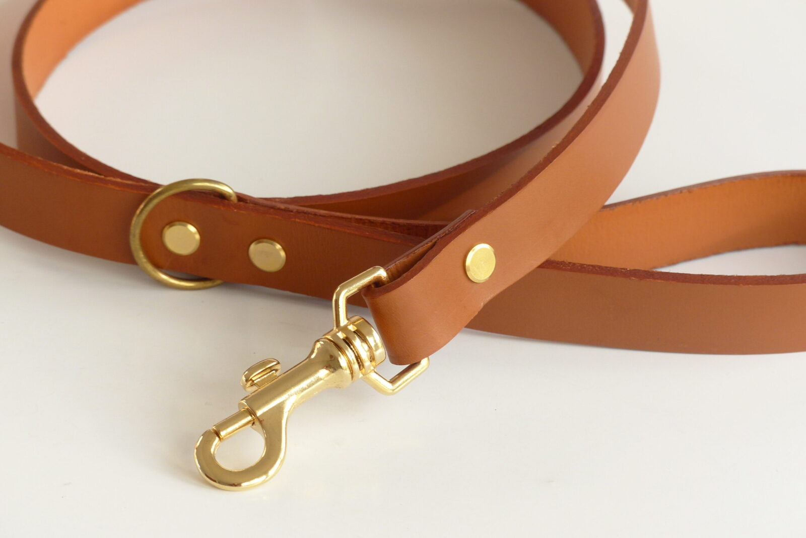 Laisse Classic Cognac