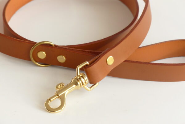 Laisse Classic Cognac